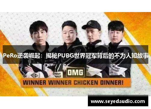 PeRo逆袭崛起：揭秘PUBG世界冠军背后的不为人知故事